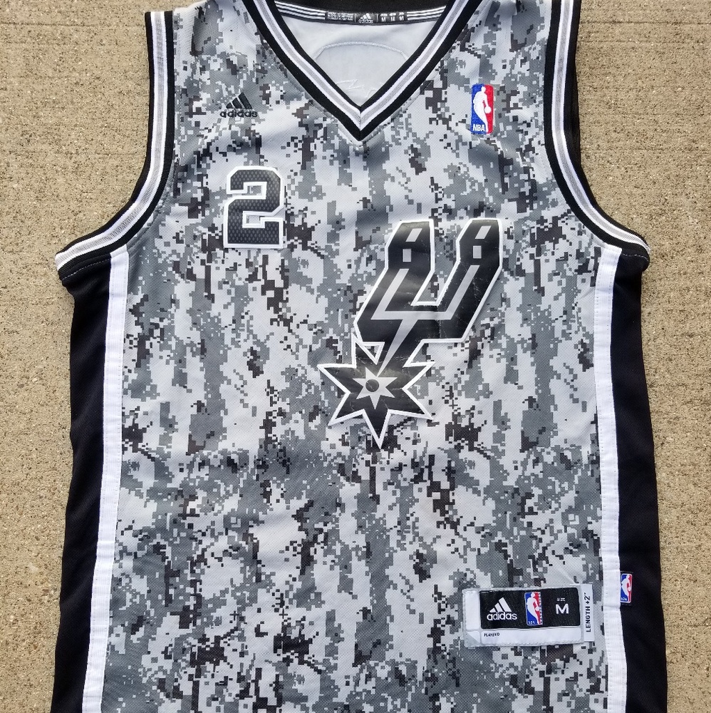 Kawhi Leonard San Antonio Spurs camo jersey